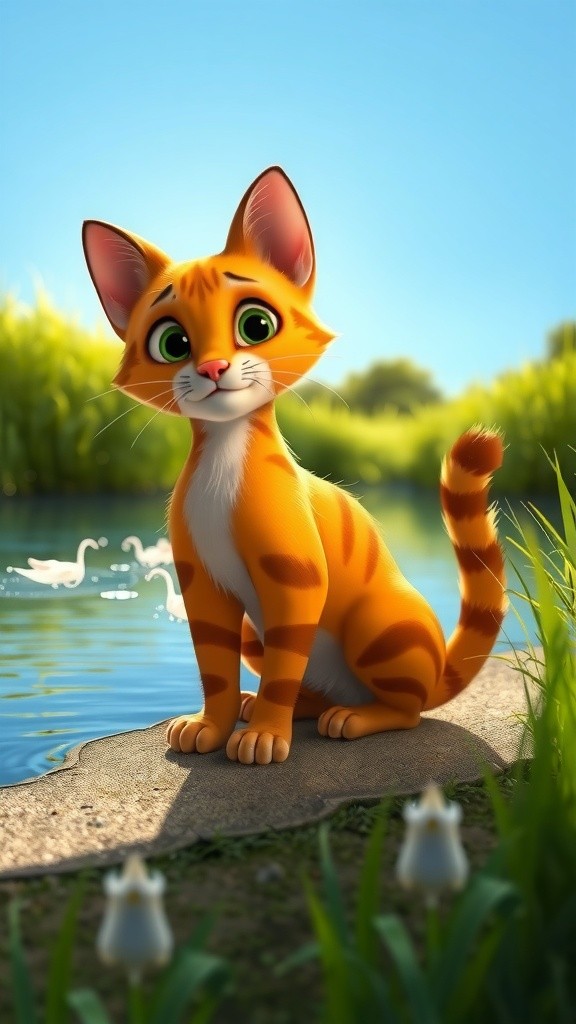 بلی اور مچھلی کی کہانی