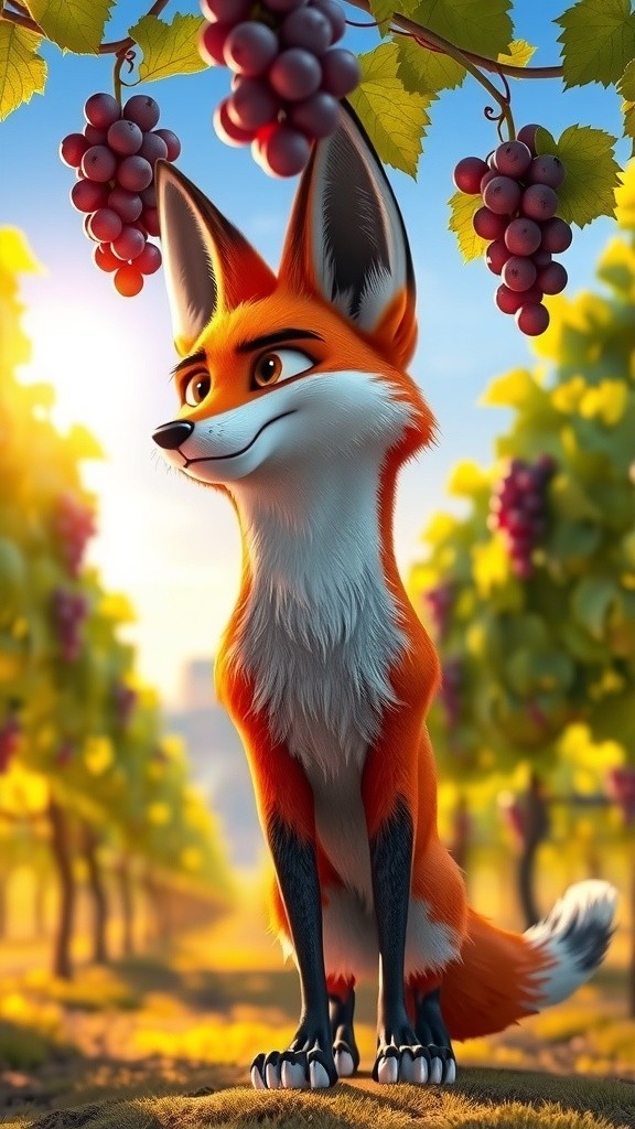 लोमड़ी और अंगूर: असफलता का सही ठहराना