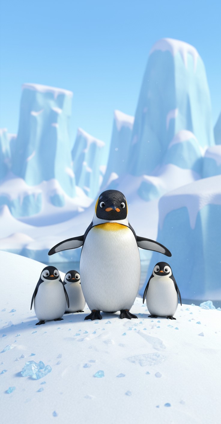 Poppy the Penguin and the Ice Slide Rescue