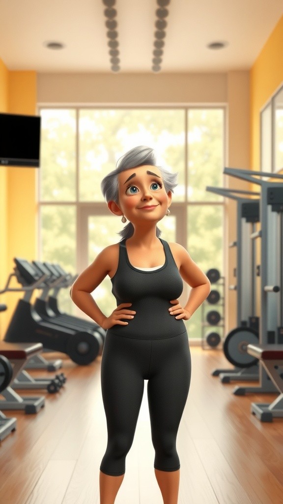 Nenek Kuat di Gym: Kira Gagang Pintu!