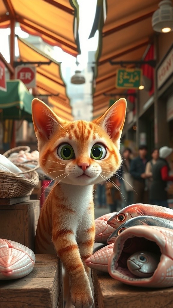 Miko Si Kucing Pedagang Ikan