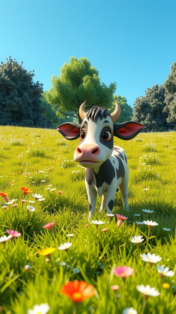 Molly Si Sapi Anti Rumput