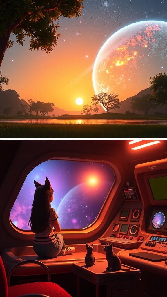 The Essence of Friendship Amidst the Stars