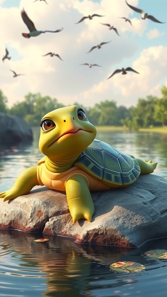 Tito the Turtle: Flying Dreams, Swimming Talents! (copy)