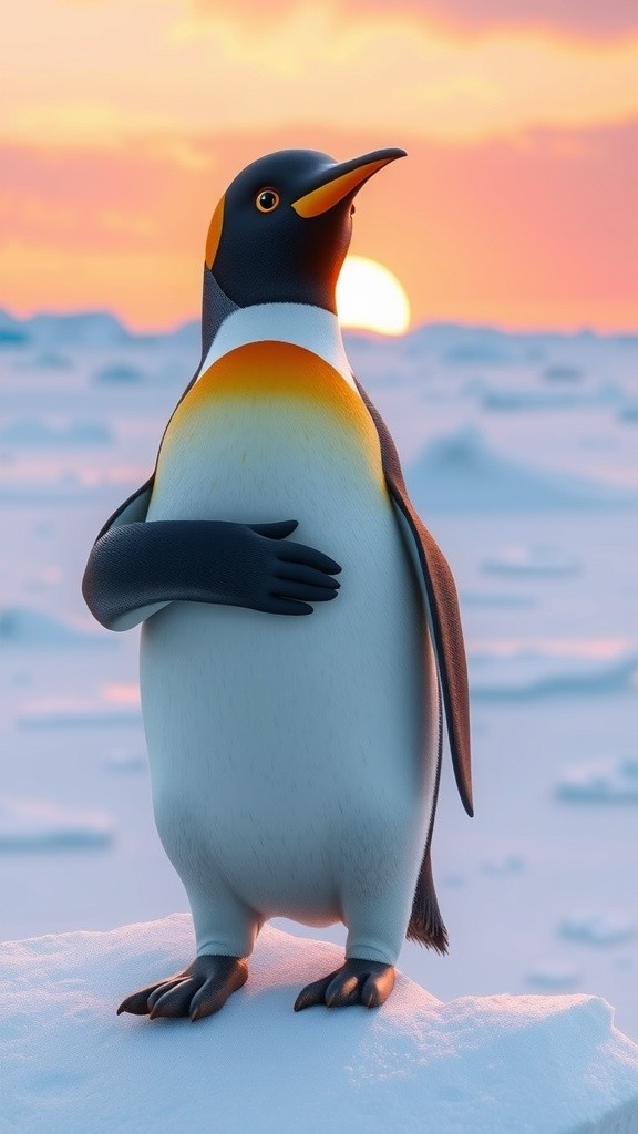 Romantisme Pinguin Jantan di Antartika