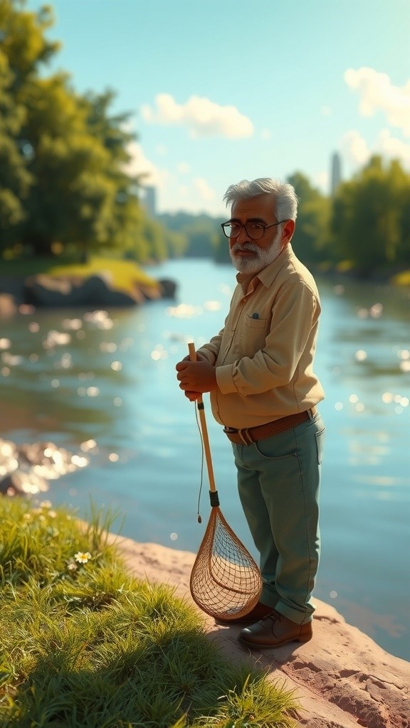 कछुआ की दया और मछुआरे की सीख