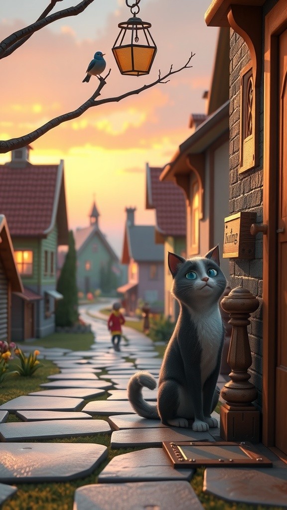 मिठू: आलसी बिल्ली की कहानी