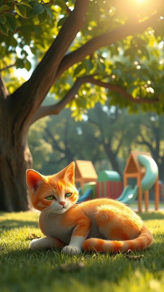 Adventures of a Playful Cat