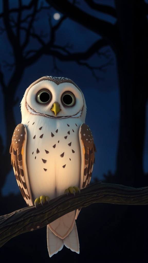 Burung Hantu yang Lupa Kacamata!