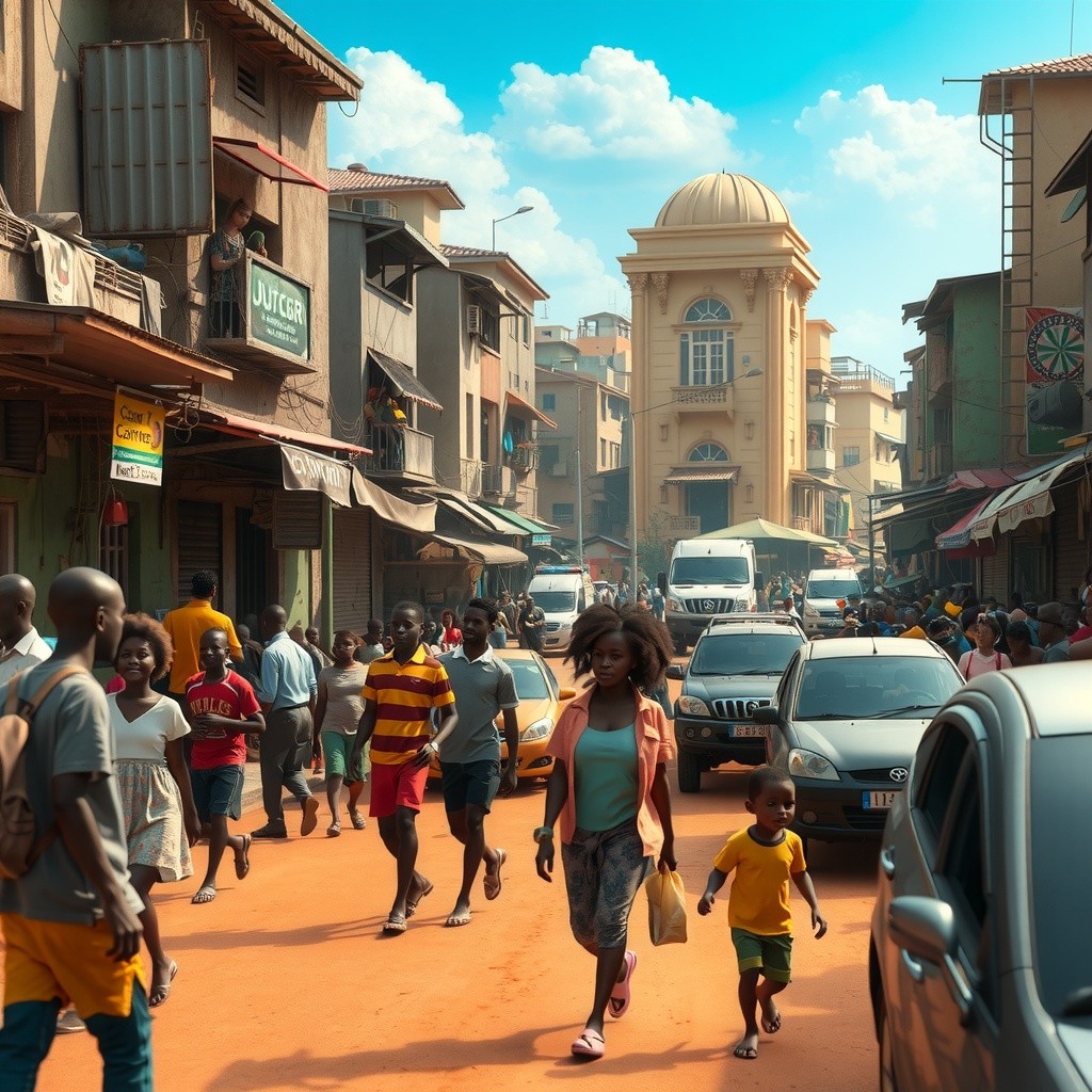 Kwame's Journey: Overcoming Hardships in Kumasi