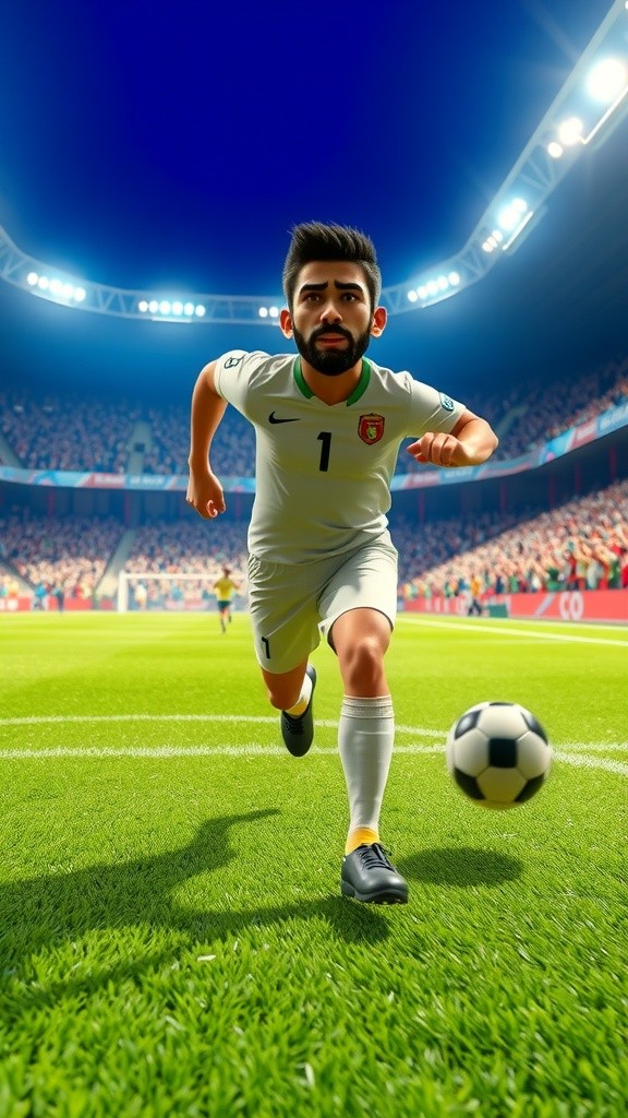 Ronaldo's Stunning Goal Celebration in Slow Motion