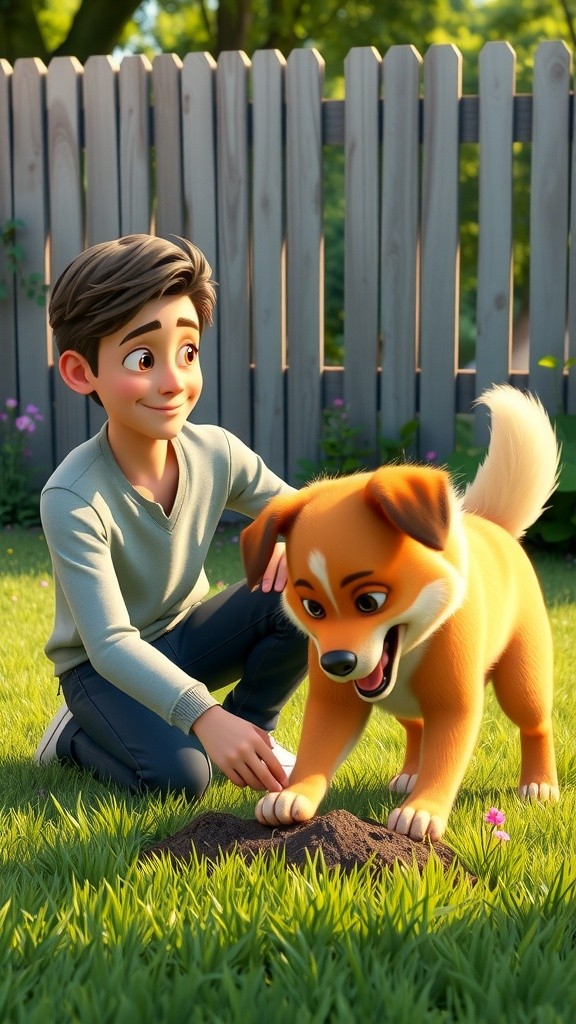 Moments of Joy: Tommy and Buddy's Playtime