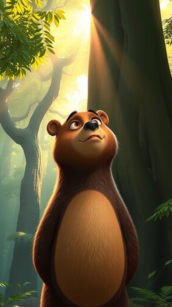 A Bear's Tree Trouble