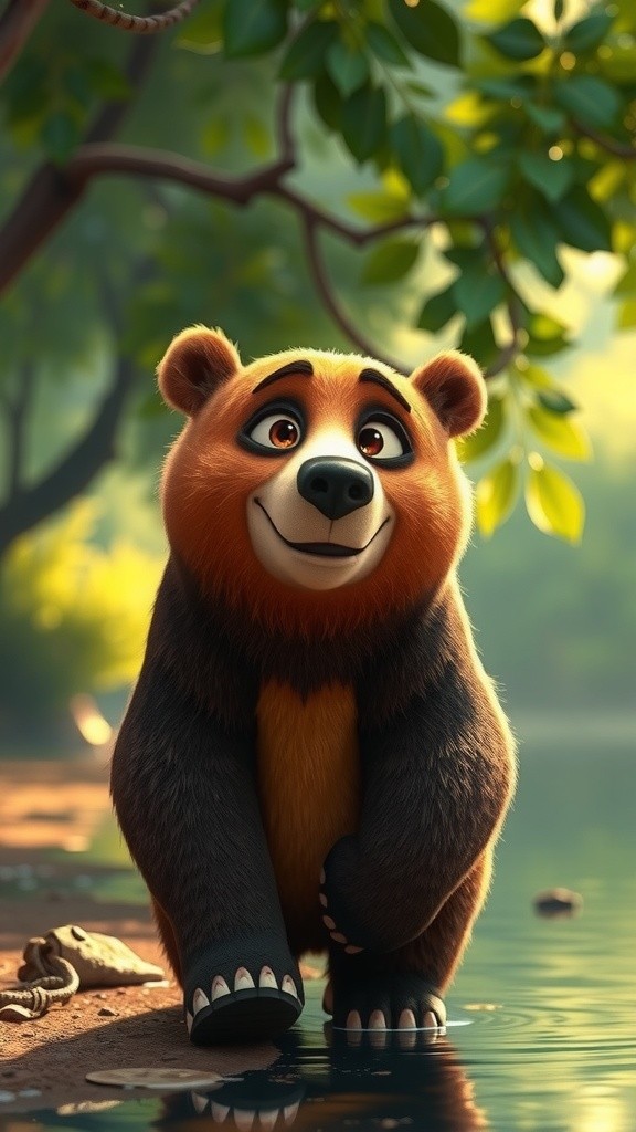 Bubu dan Ikan Kecil: Kebaikan yang Membawa Kebahagiaan