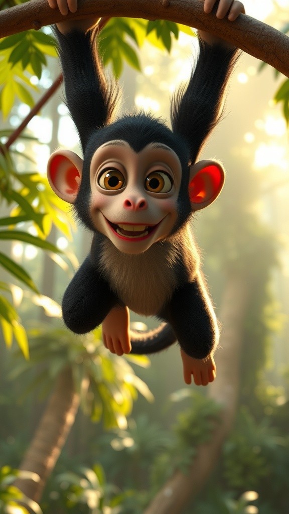 झपटू बंदर और गुदगुदी कछुए की मजेदार दौड़