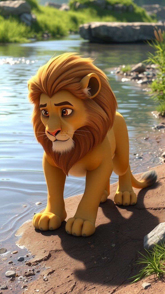 शेर और हाथी की कहानी