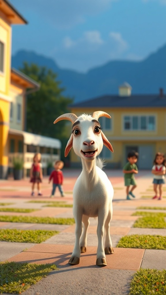 Kambing Masuk Kelas: Komedi Tak Terduga!