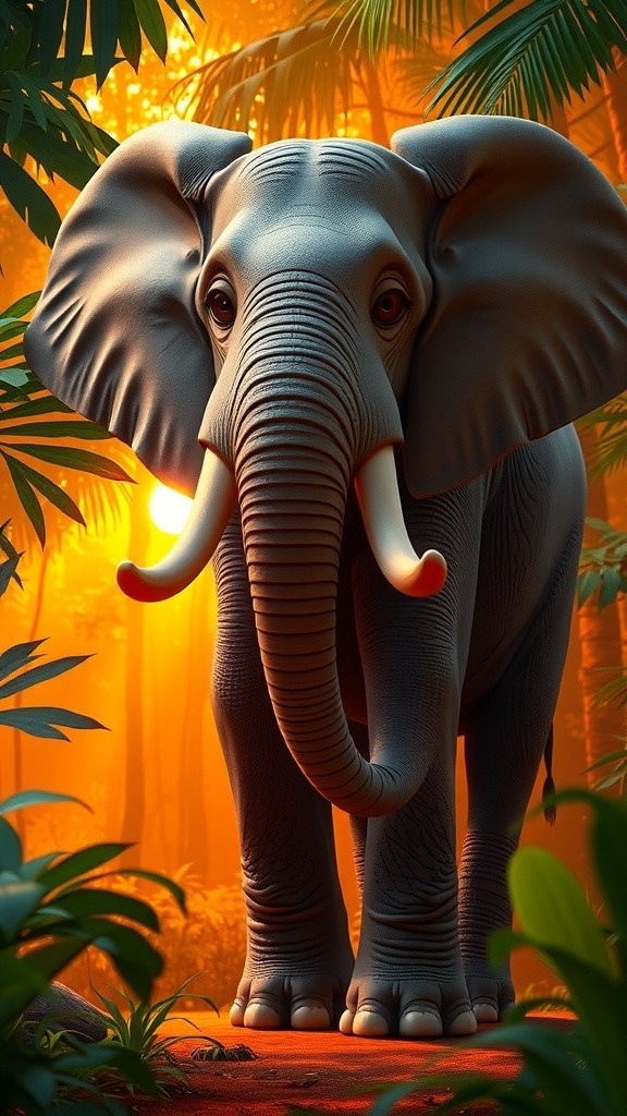 सच्ची दोस्ती: हाथी और शेर की कहानी