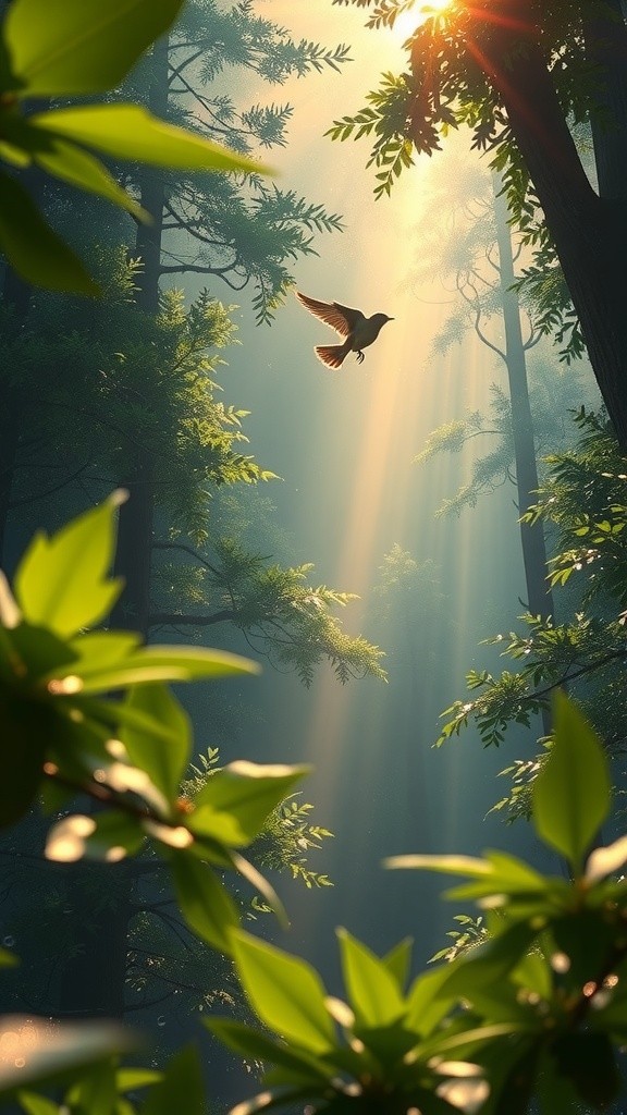 Melodic Nature: A Bird's Song