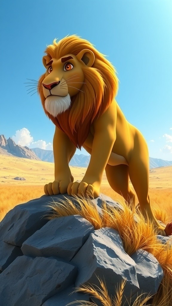 Lion vs. Goat: The Ultimate Jungle Challenge!