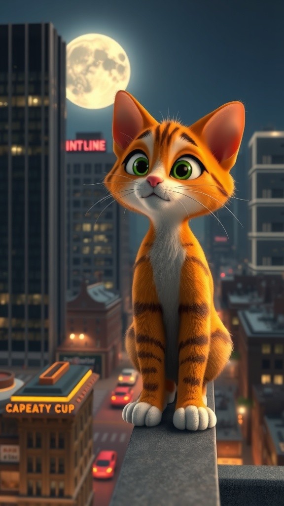 Kucing Ninja: Misi Rahasia di Kota