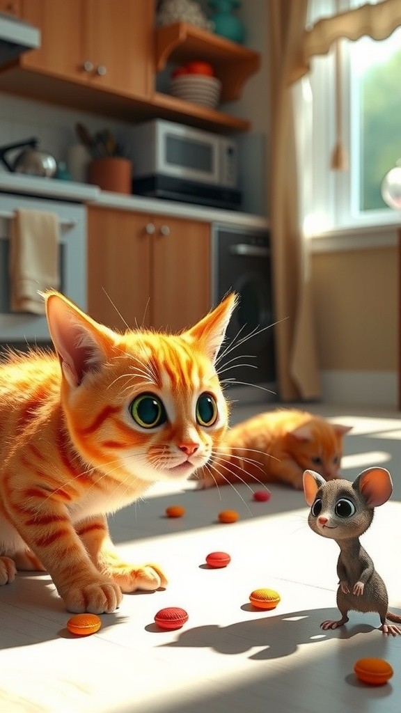 Billi aur Chuhon ki Mazedaar Dosti