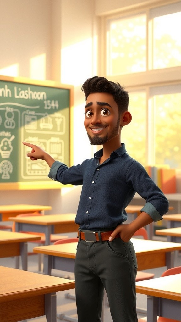 A Crush on the Kind Biology Teacher