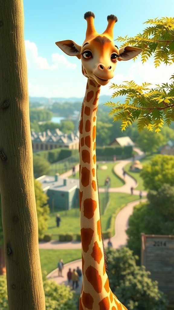 Ayam dan Jerapah: Tukeran Keahlian!