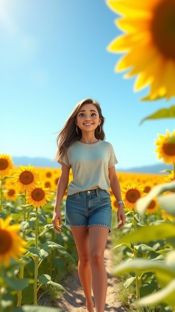 The Sunflower's Friendship