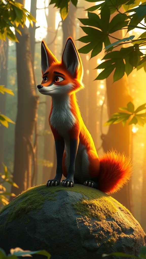 ईमानदारी की चमक: लाली लोमड़ी की कहानी