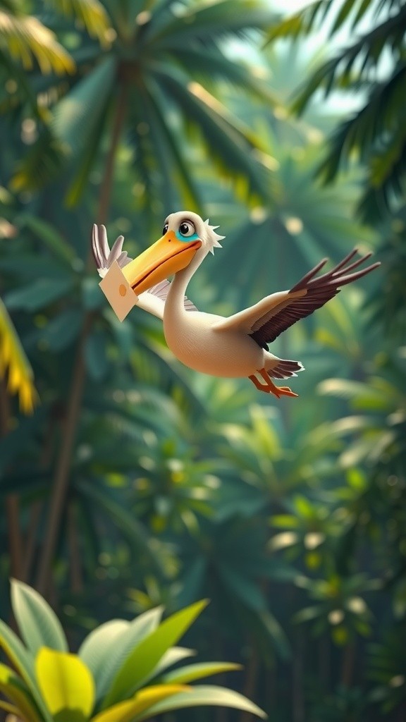 Pelikan Pengantar Kabar Baik!