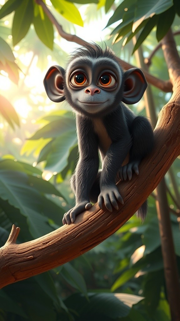 Monyet Selfie Seperti Influencer!