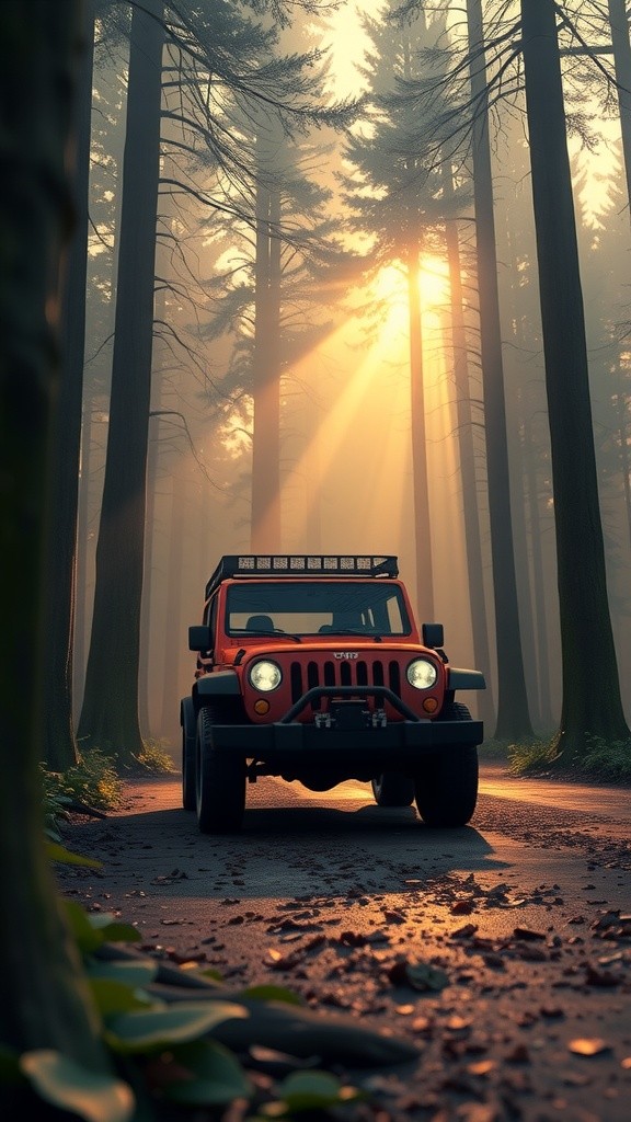 Kejar Mobil di Hutan Ceria