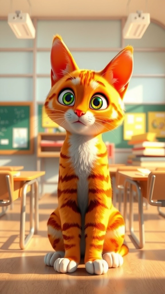 Confident Cat: A Journey of Self-Discovery and Success