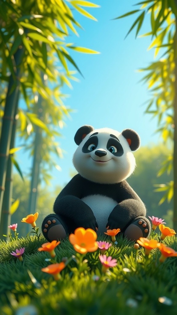 Pinku the Happy Panda and the Water Adventure