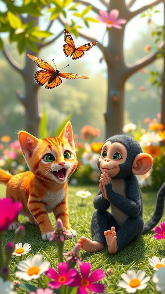 Kittu and Motu: A Magical Friendship Adventure!