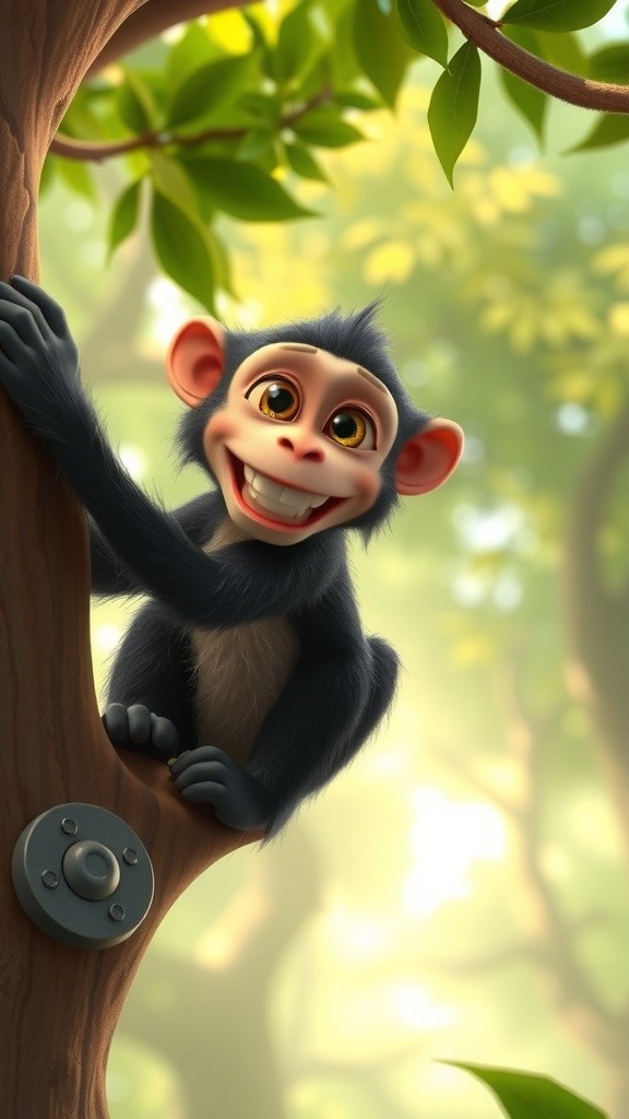 بندر اور بولتا کیلا: ایک مزاحیہ مہم