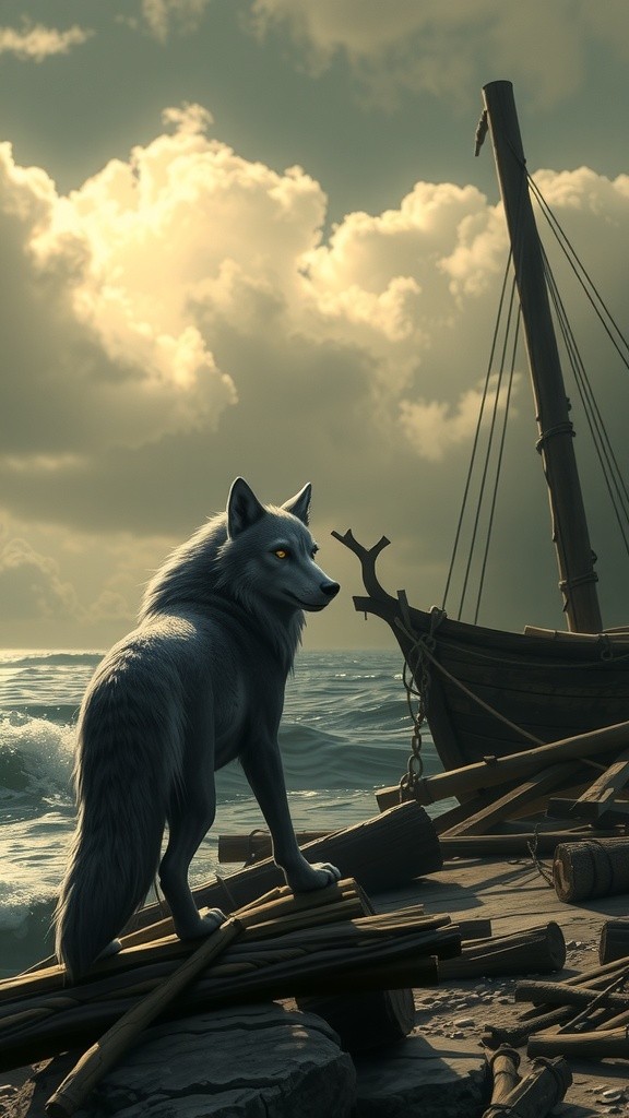 The Wolf's Loyalty: A Tale from Noah's Ark