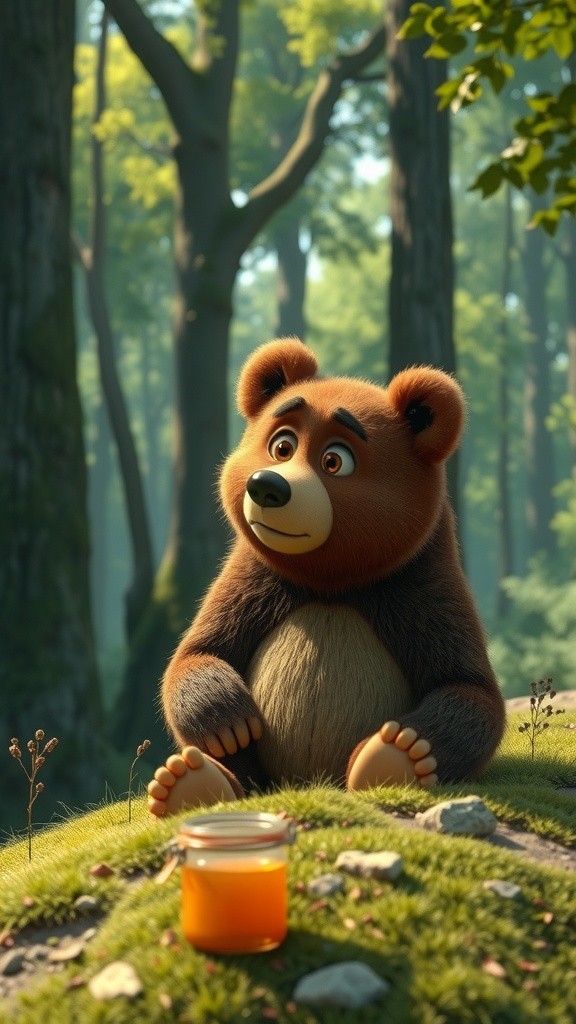 Bear Stuck in a Tree