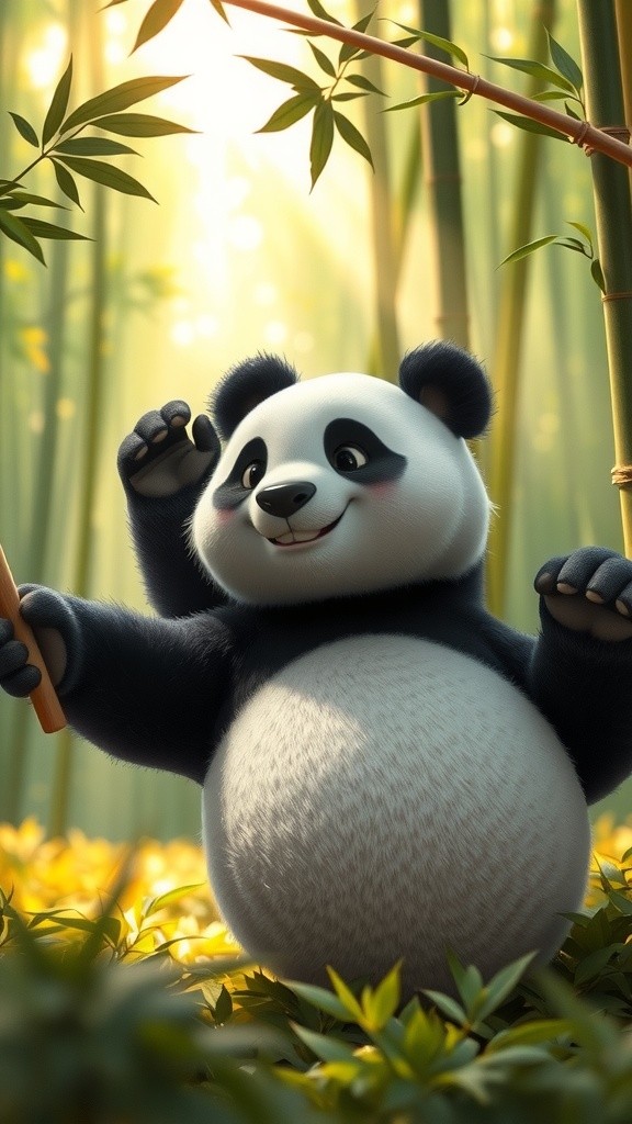 Pandas Playing: Joy of Friendship 🐼❤️