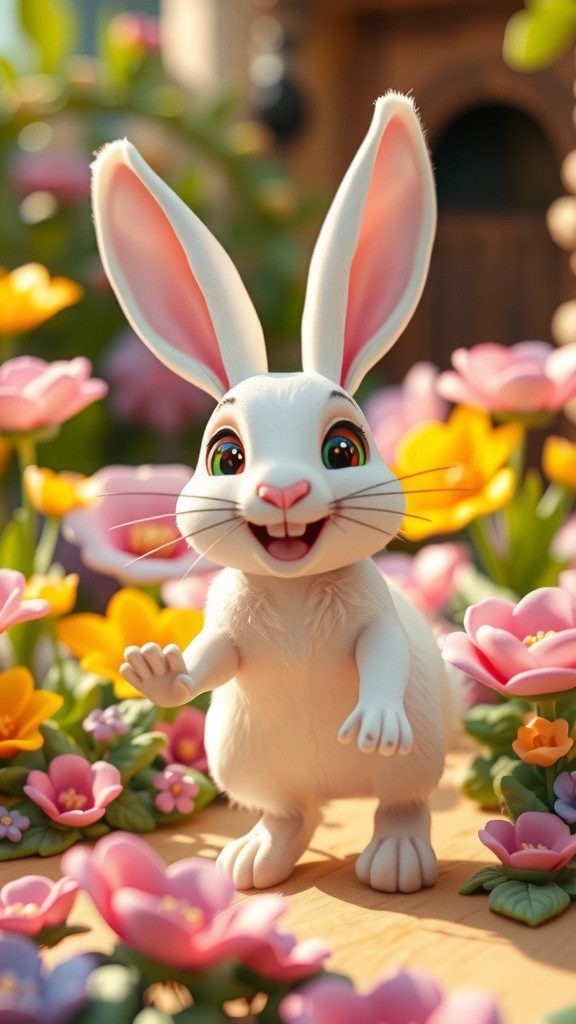 Kelinci Mini dan Bayangan yang Hilang