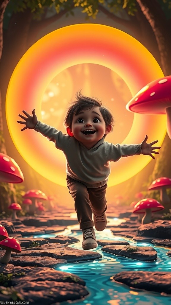 Upside-Down Boy: A Surreal Adventure