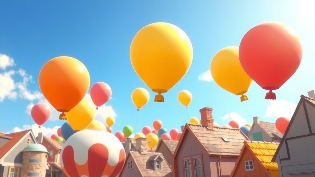 Timo's Dream for a Rainbow Balloon