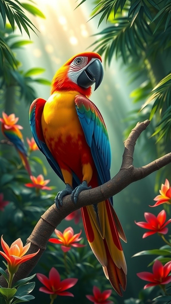 तोते की बुद्धिमत्ता और शांतिपूर्ण जीत