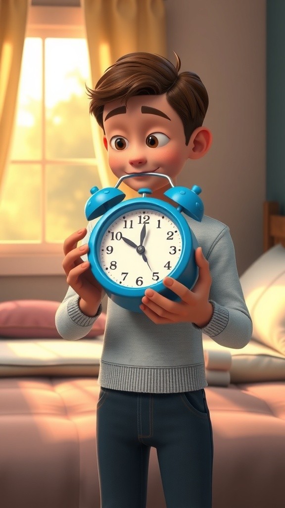 Jam Alarm Pintar Rian yang Memaksa Jogging