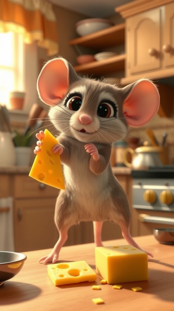 The Curious Mouse and the Hot Tea