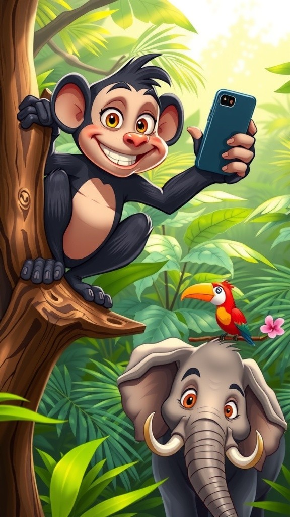 Jungle Influencers: The Wild Side of Social Media!