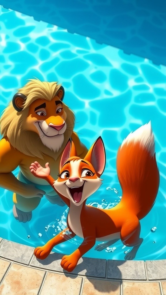 مغامرة ليلى في المسبح!