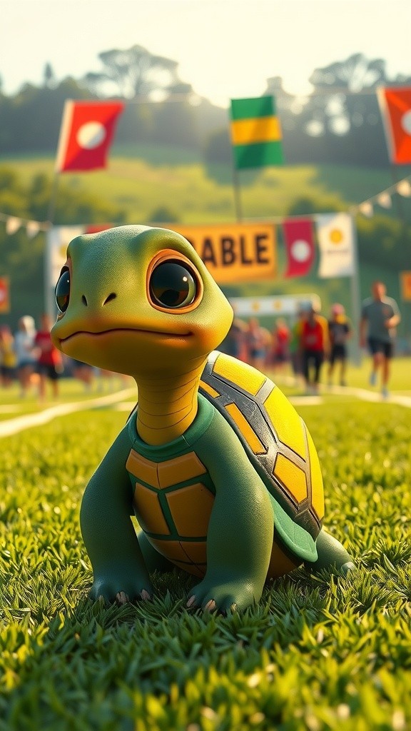 Kura-Kura Ngantuk yang Menang Lomba!