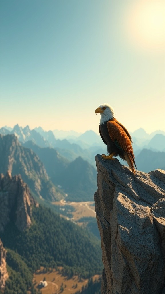 Elang dan Burung Kecil: Pembelajaran Rendah Hati